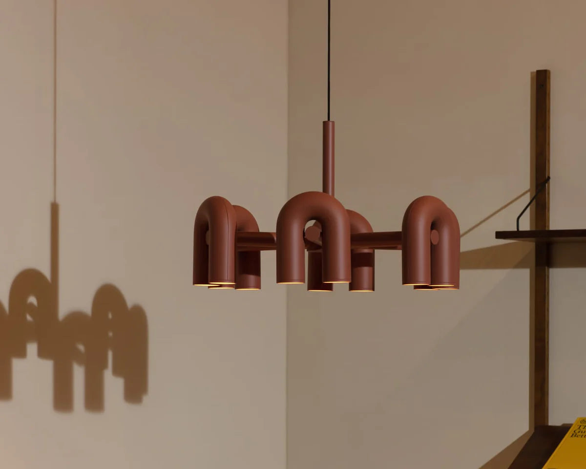 Designerska Lampa Wisząca o Rzeźbiarskiej Formie – Nowoczesne Oświetlenie