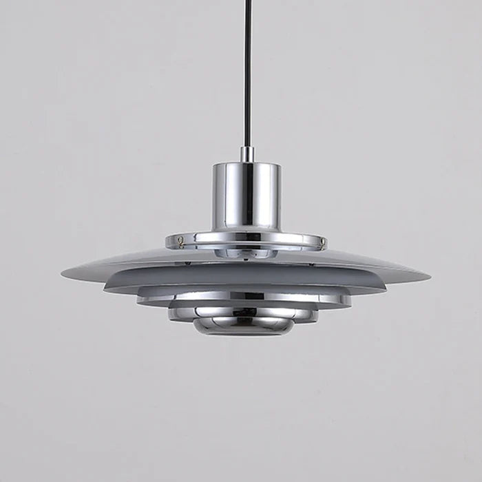 Retro Lampa Wisząca z Aluminium – Warstwowa Lampa LED