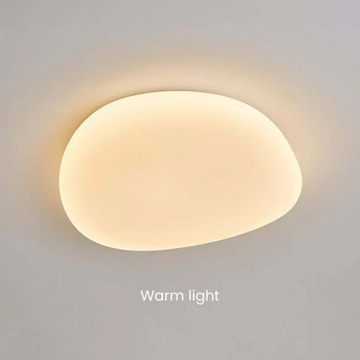 Organiczna Lampa Sufitowa LED Naturalny Kształt Kamienia