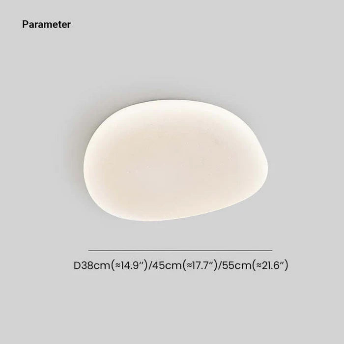 Organiczna Lampa Sufitowa LED Naturalny Kształt Kamienia