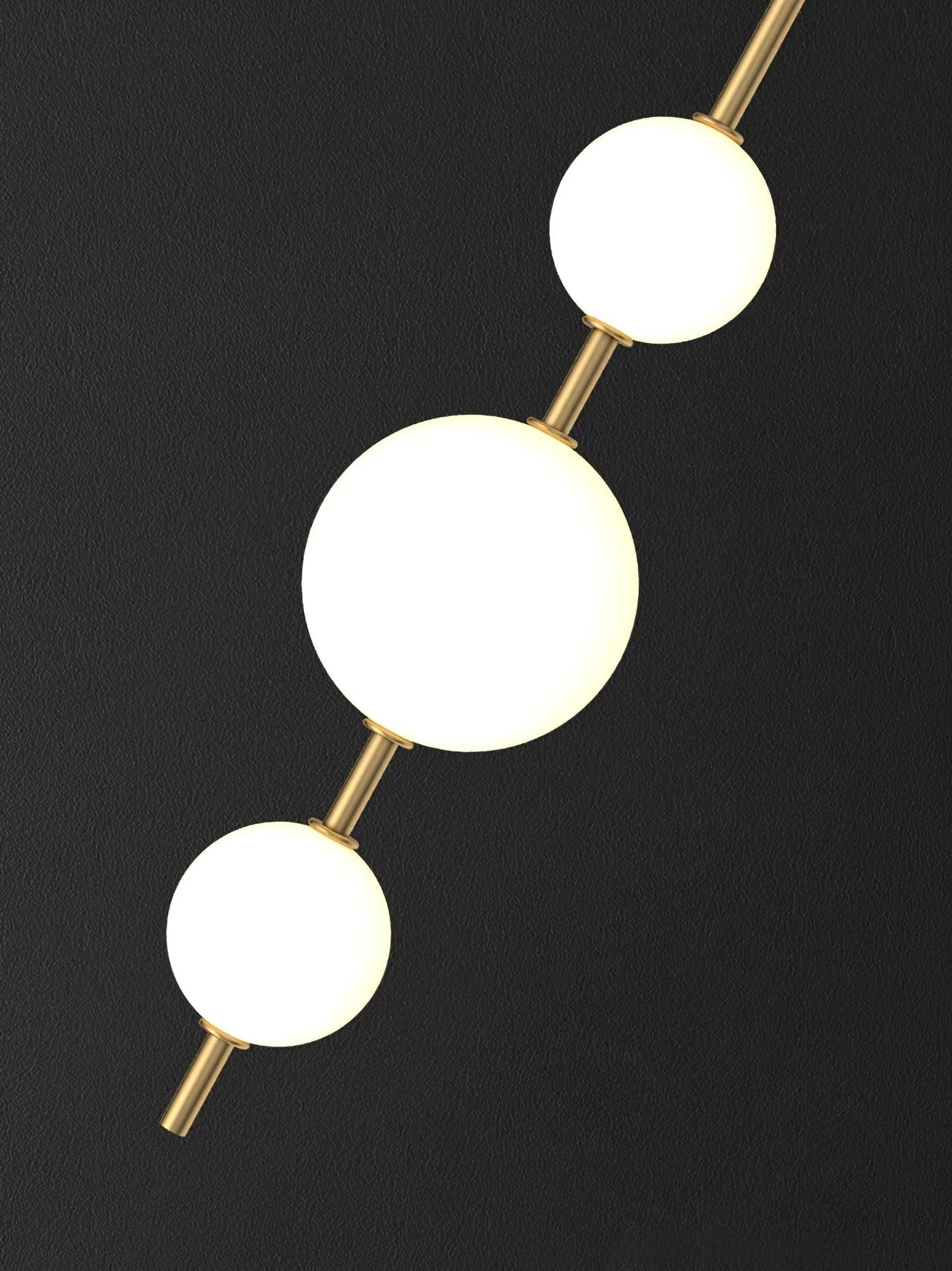 Nowoczesny Kinkiet Geometryczny z Kulami LED