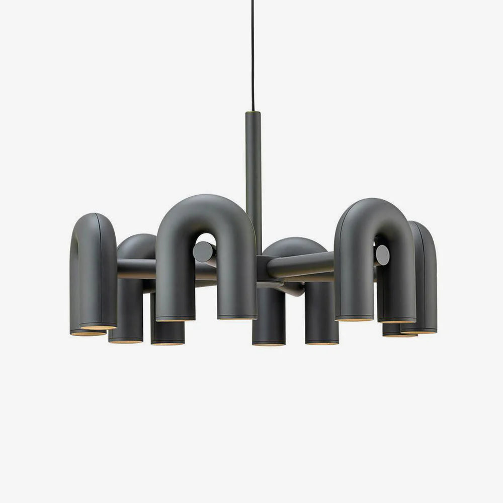 Designerska Lampa Wisząca o Rzeźbiarskiej Formie – Nowoczesne Oświetlenie