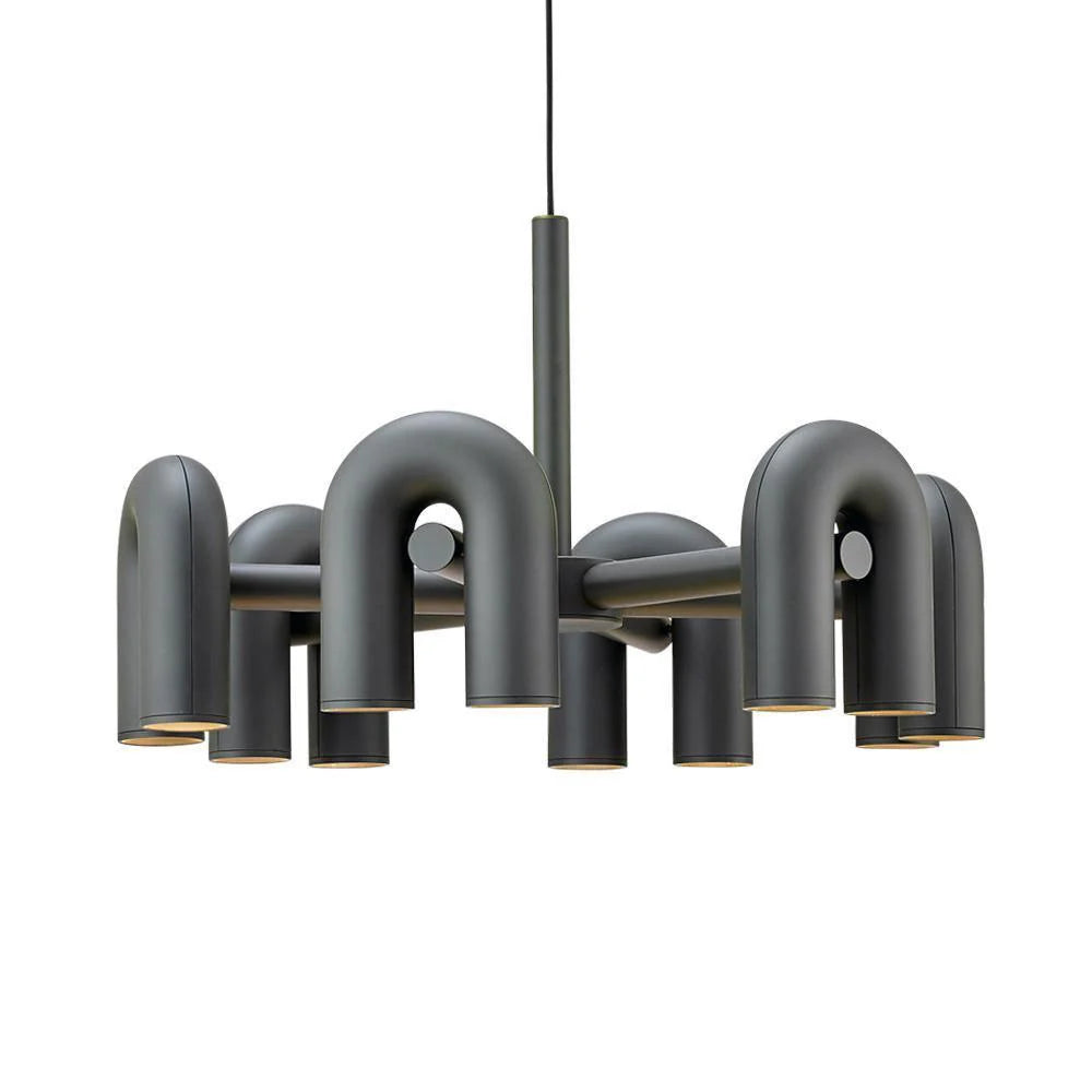 Designerska Lampa Wisząca o Rzeźbiarskiej Formie – Nowoczesne Oświetlenie
