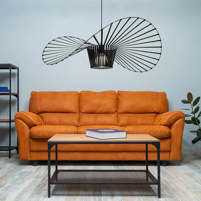 Nowoczesna lampa wisząca – rzeźbiarska forma w spiralnym kształcie