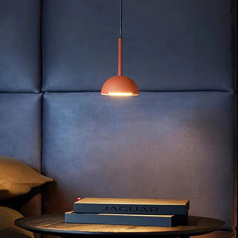 Lampa wisząca minimalistyczna czarna lampa sufitowa LED