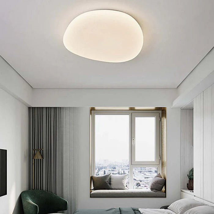 Organiczna Lampa Sufitowa LED Naturalny Kształt Kamienia