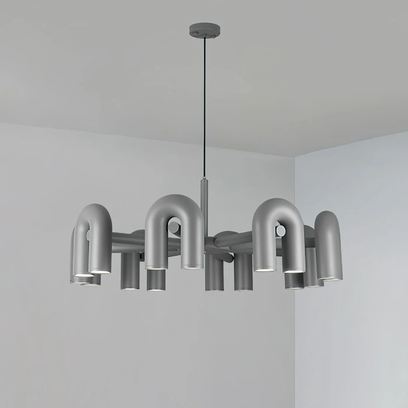 Designerska Lampa Wisząca o Rzeźbiarskiej Formie – Nowoczesne Oświetlenie