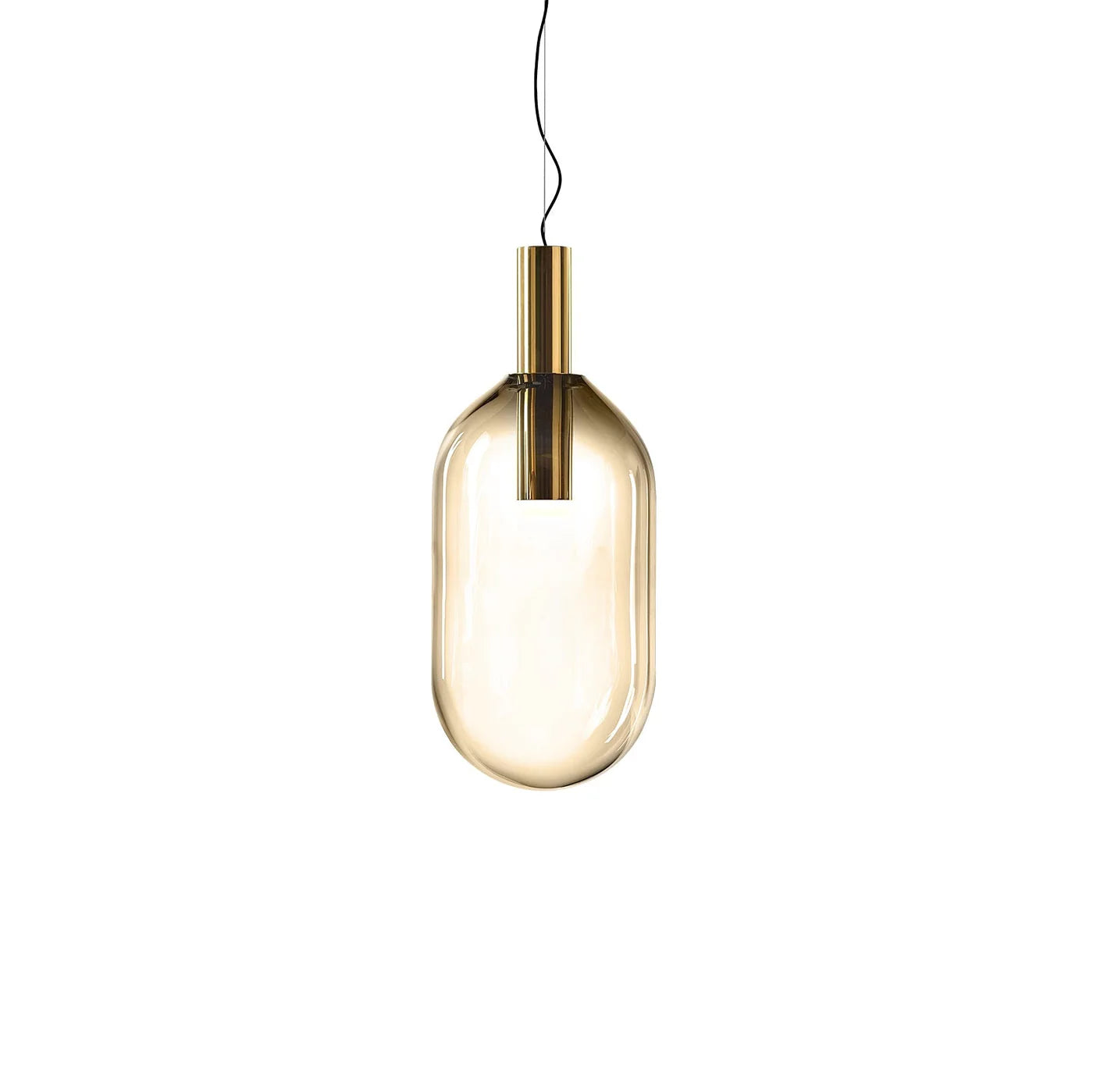 Designerska Lampa Wisząca LED – Nowoczesne Formy ze Szkła