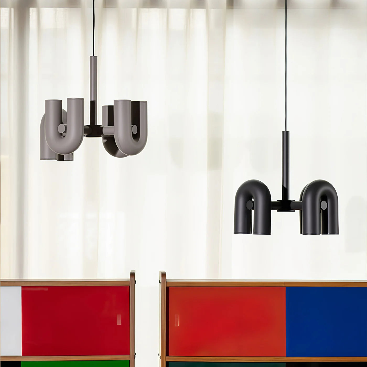 Designerska Lampa Wisząca o Rzeźbiarskiej Formie – Nowoczesne Oświetlenie