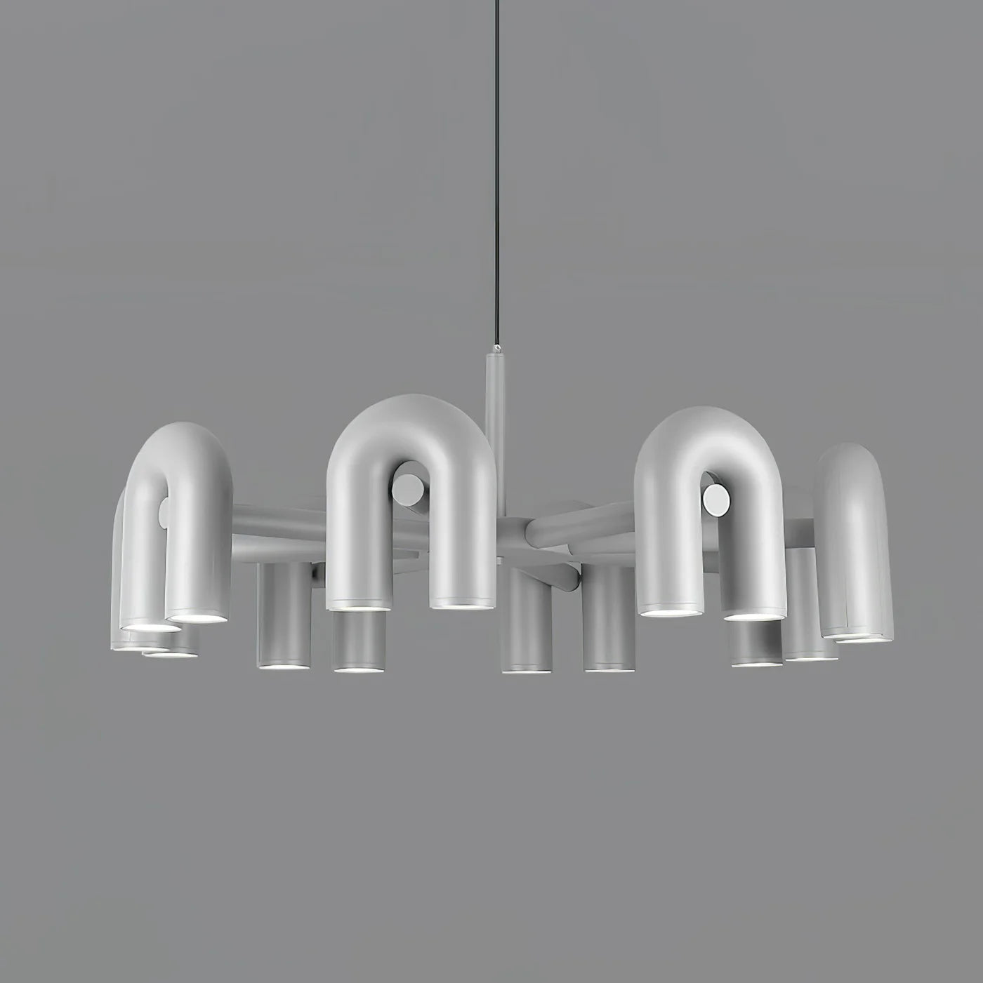 Designerska Lampa Wisząca o Rzeźbiarskiej Formie – Nowoczesne Oświetlenie