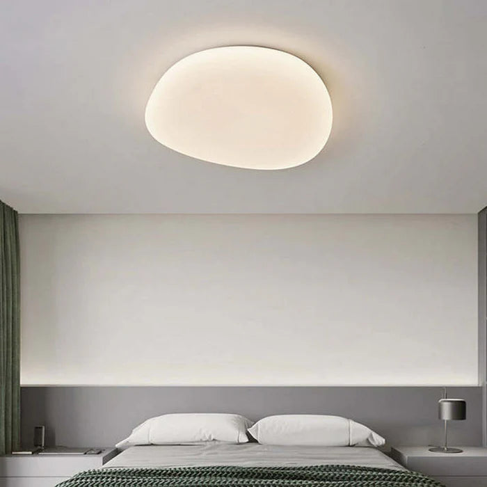 Organiczna Lampa Sufitowa LED Naturalny Kształt Kamienia