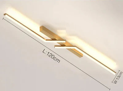 Nowoczesna Lampa Sufitowa LED – Geometryczna Lampa
