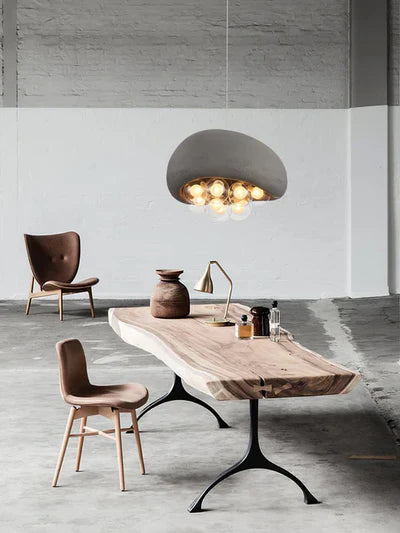 Designerska Lampa Sufitowa z Kulistymi Kloszami w Kształcie Baniek
