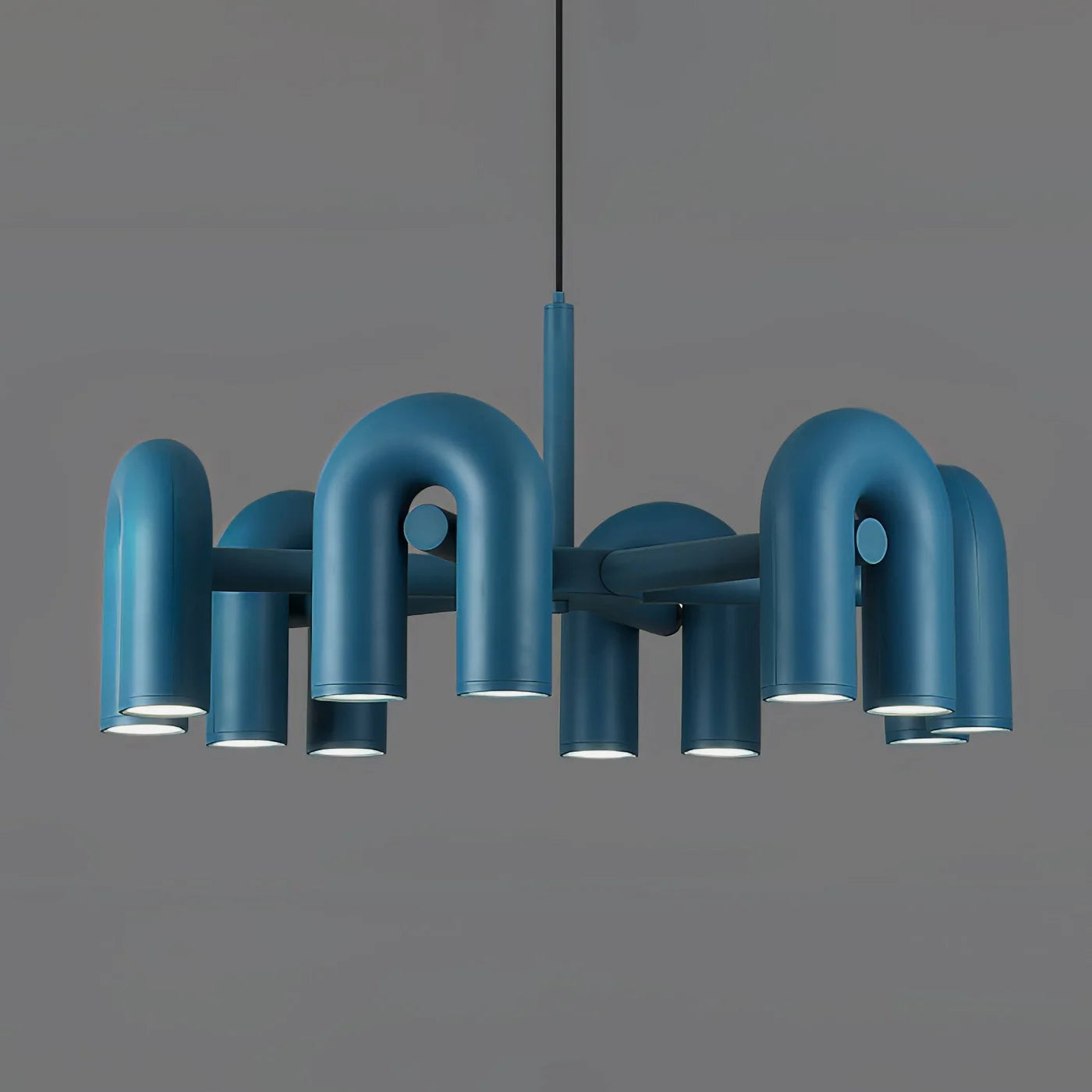 Designerska Lampa Wisząca o Rzeźbiarskiej Formie – Nowoczesne Oświetlenie