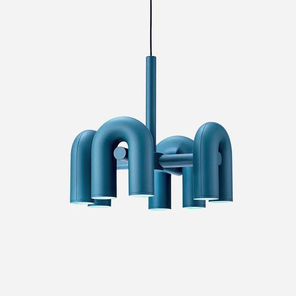 Designerska Lampa Wisząca o Rzeźbiarskiej Formie – Nowoczesne Oświetlenie
