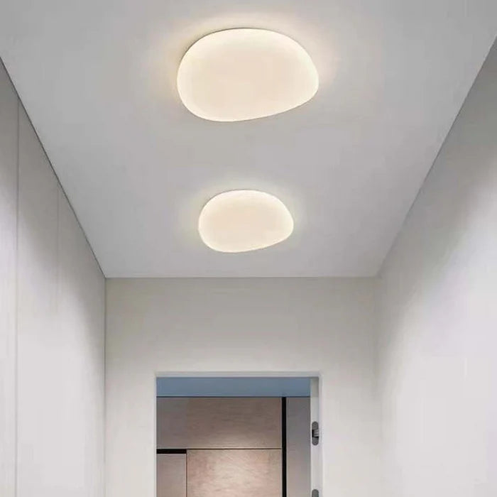 Organiczna Lampa Sufitowa LED Naturalny Kształt Kamienia