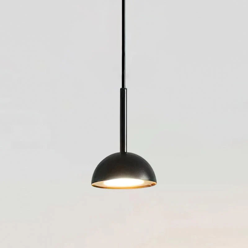 Lampa wisząca minimalistyczna czarna lampa sufitowa LED
