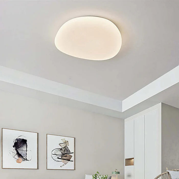 Organiczna Lampa Sufitowa LED Naturalny Kształt Kamienia