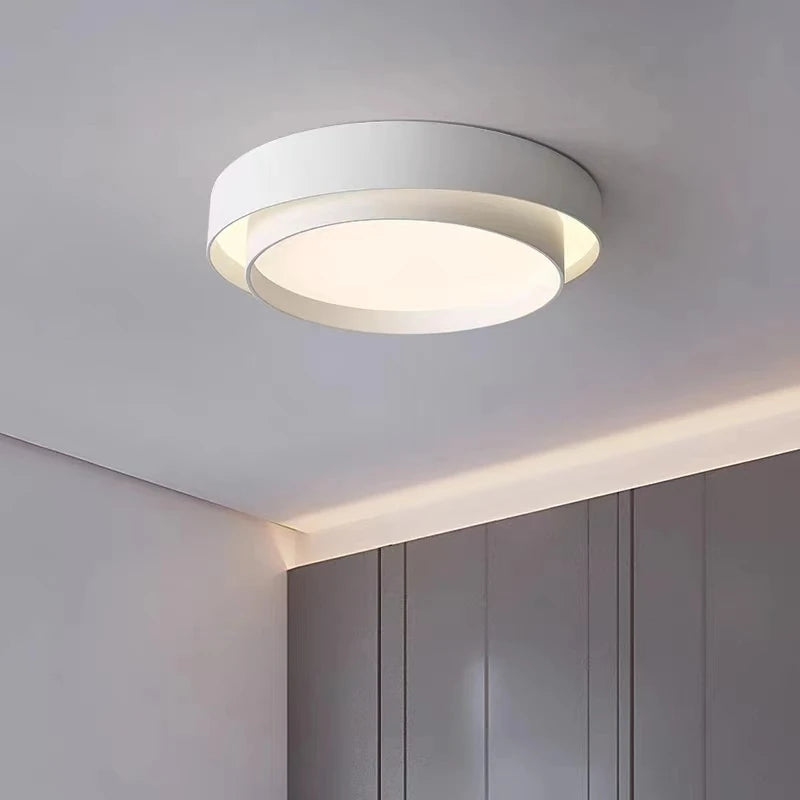 Nowoczesna Lampa Sufitowa LED – Elegancki Okrągły Plafon do Salonu i Sypialni
