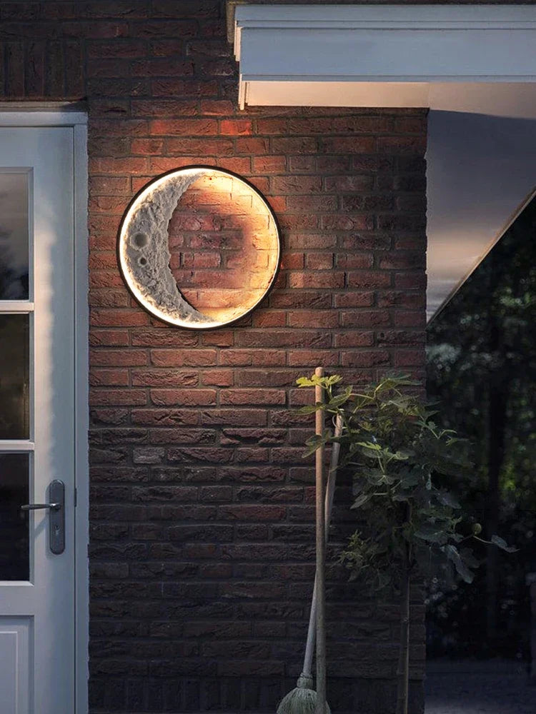 Lampa Ścienna LED 3D Księżyc