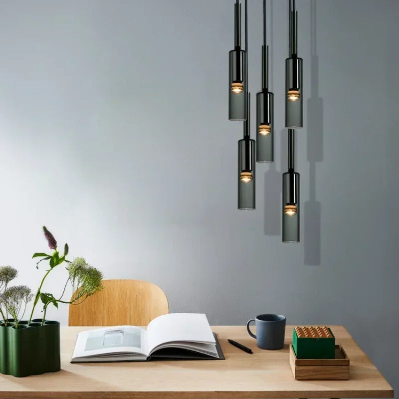 Nowoczesna lampa wisząca tuba – minimalistyczny design