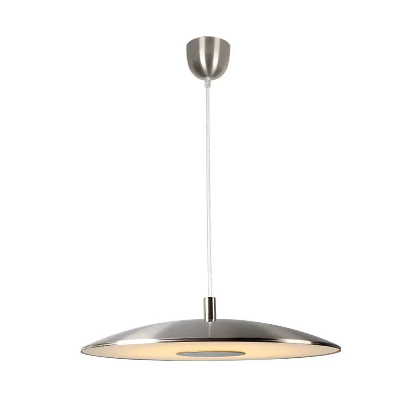 Smukła lampa wisząca LED – Nowoczesna lampa sufitowa w kształcie talerza