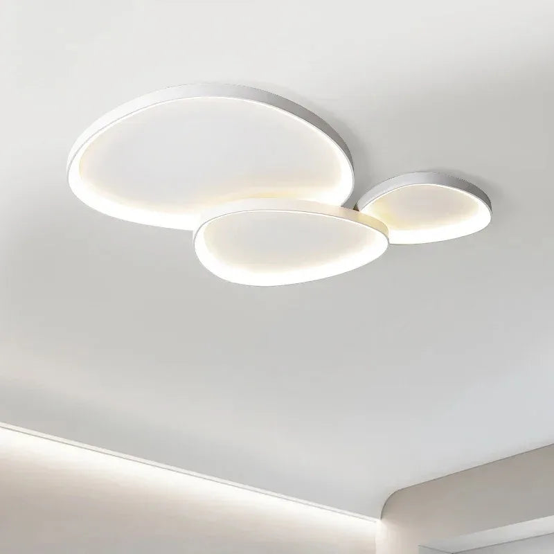 Asymetryczna lampa sufitowa LED – Nowoczesna natynkowa lampa