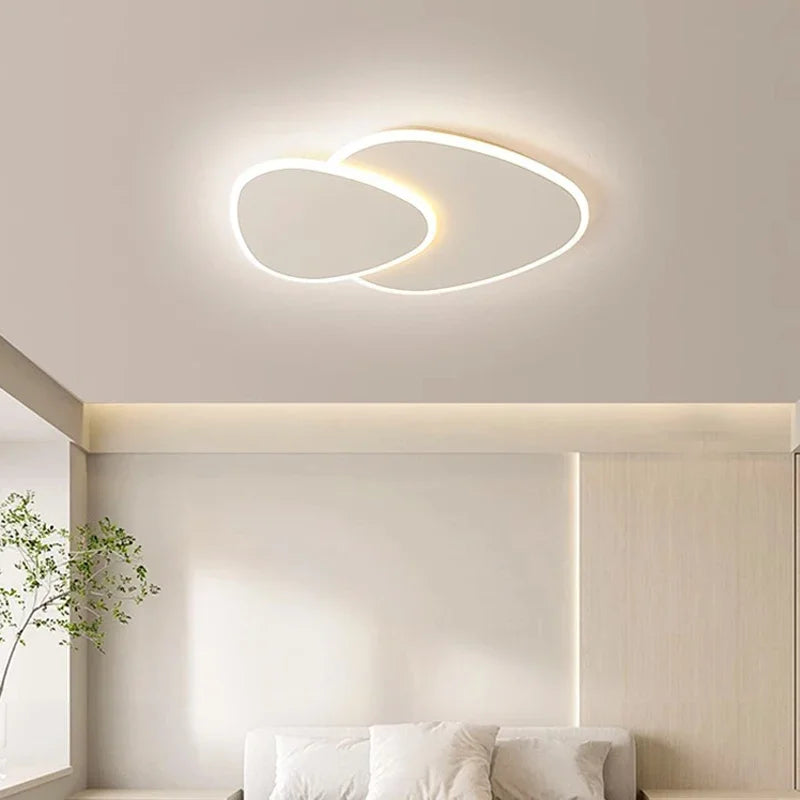 Nowoczesna lampa sufitowa LED – Abstrakcyjna lampa natynkowa