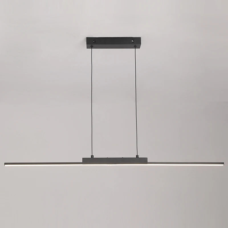 Nowoczesna Poprzeczna Lampa Wisząca LED Stołowa