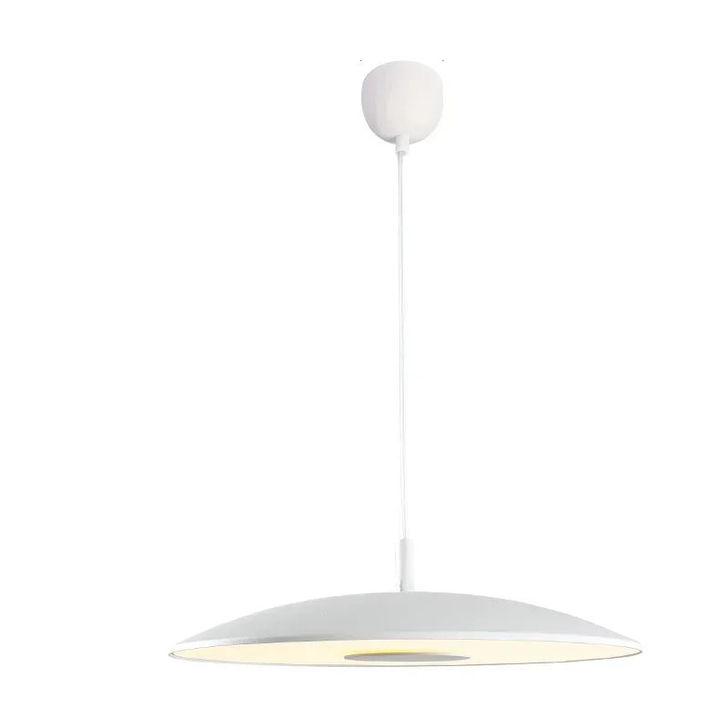 Smukła lampa wisząca LED – Nowoczesna lampa sufitowa w kształcie talerza