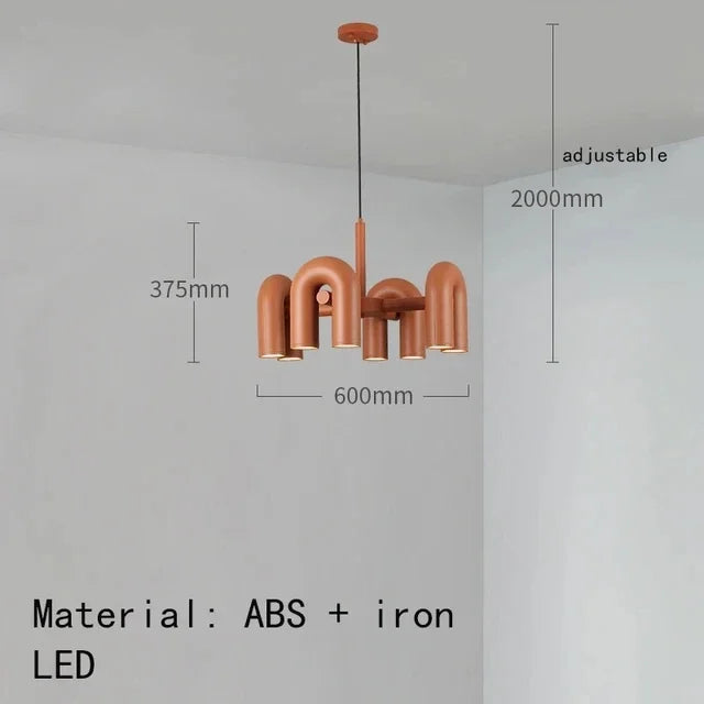 Designerska Lampa Wisząca o Rzeźbiarskiej Formie – Nowoczesne Oświetlenie