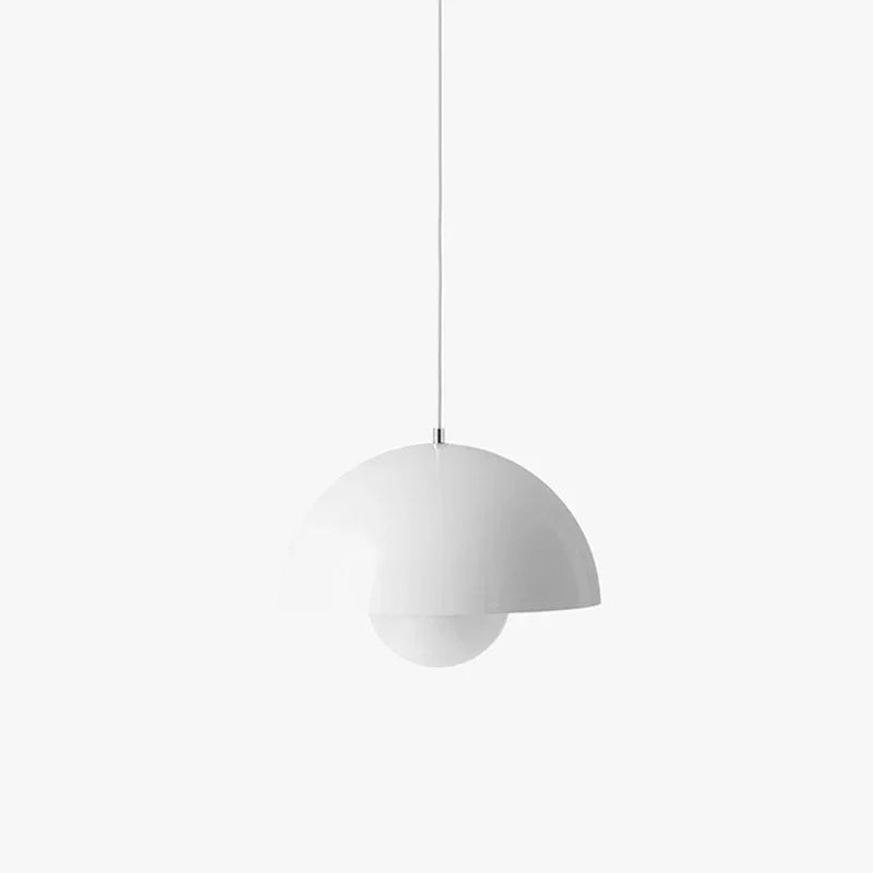 Lampa wisząca LED o półkulistym kształcie