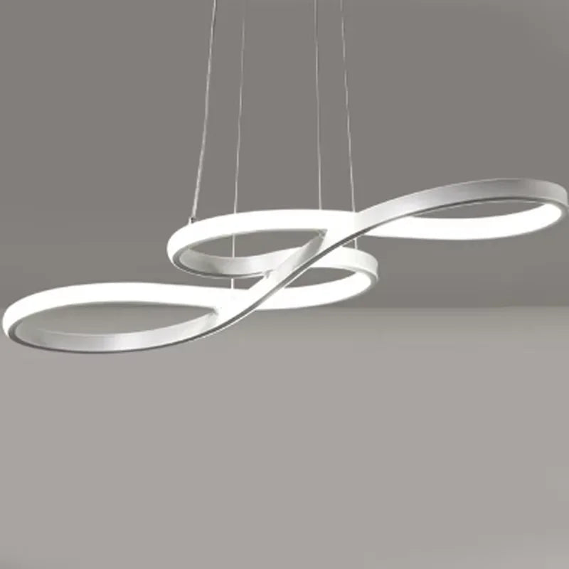 Lampa Wisząca LED w Kształcie Nut Muzycznych – Kreatywne Nowoczesne Oświetlenie Sufitowe