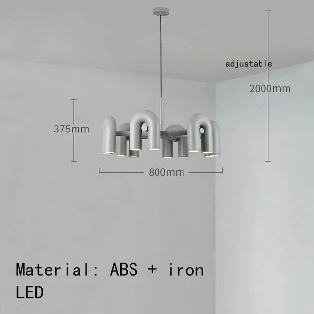 Designerska Lampa Wisząca o Rzeźbiarskiej Formie – Nowoczesne Oświetlenie