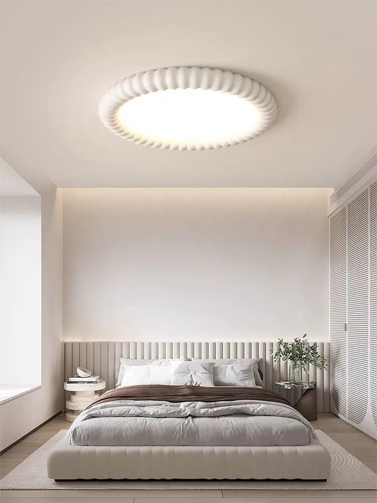 Nowoczesna Lampa sufitowa Plafoniera LED z Dekoracyjnym Obramowaniem