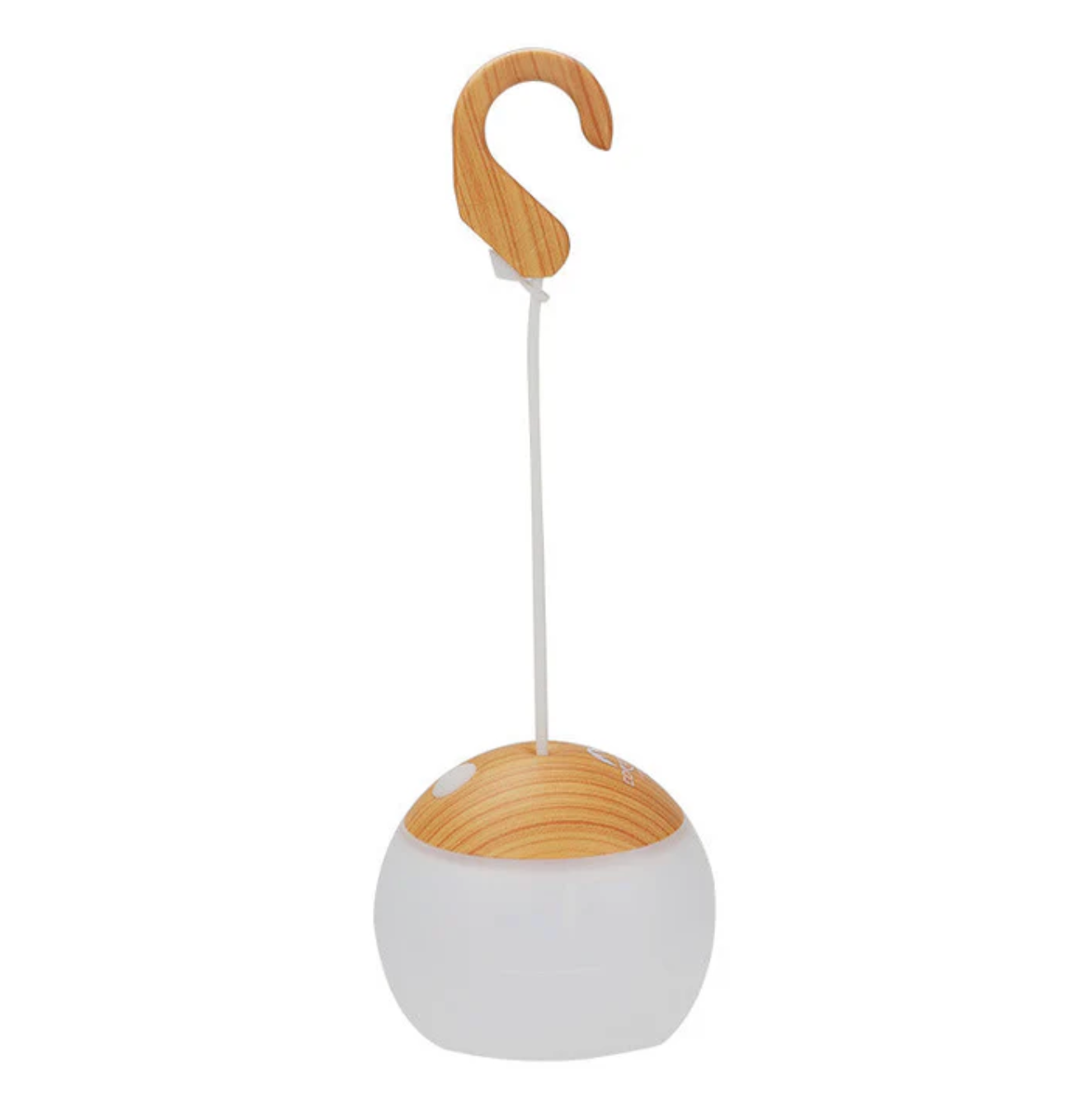 Przenośna lampa biwakowa LED z uchwytem – styl outdoor & scandi