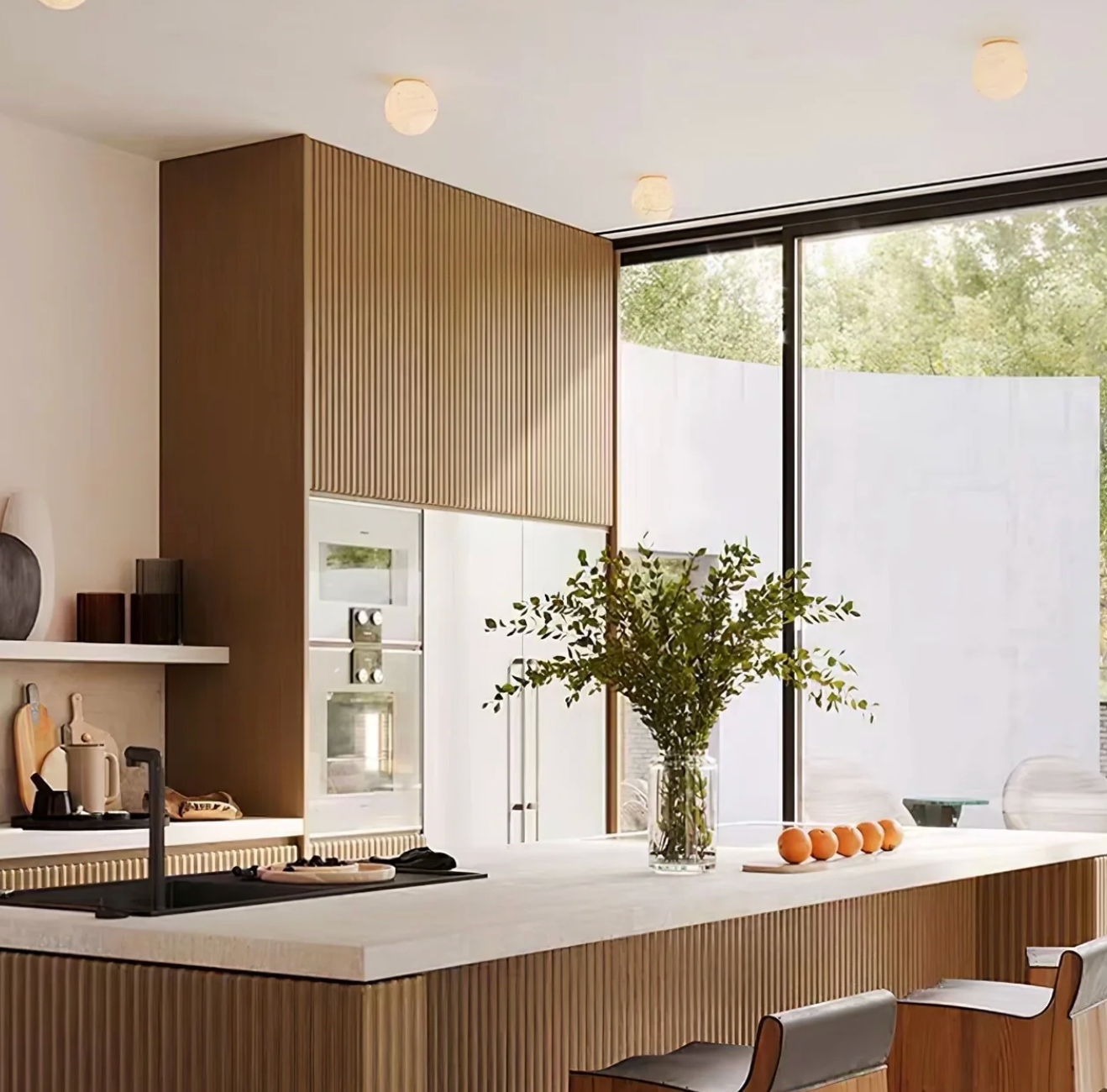 Kinkiet ścienny kula marmurowa LED – nowoczesna lampa dekoracyjna