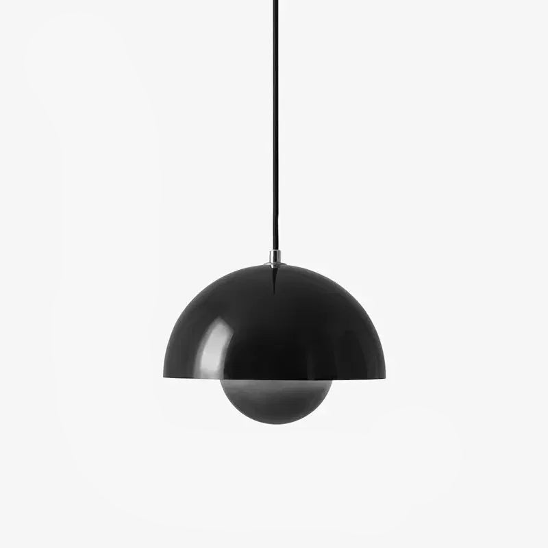 Lampa wisząca LED o półkulistym kształcie