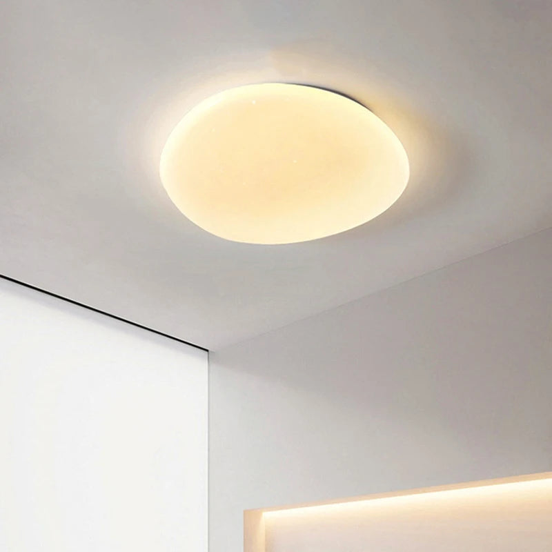Organiczna Lampa Sufitowa LED Naturalny Kształt Kamienia