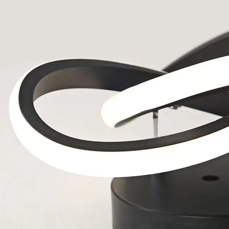 Nowoczesna lampa sufitowa LED żyrandol – geometryczna oprawa w stylu modern