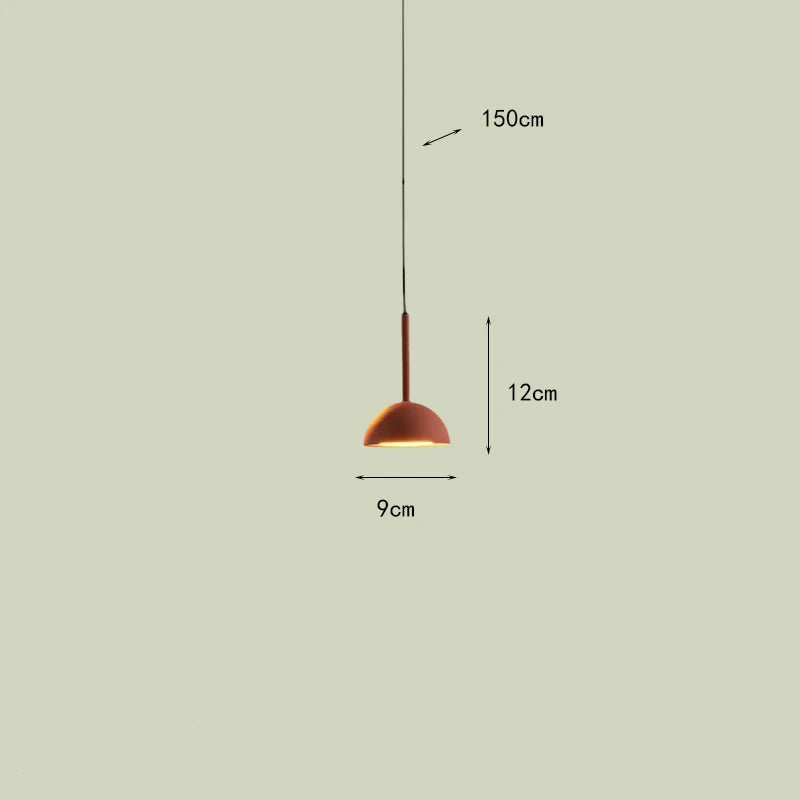 Lampa wisząca minimalistyczna czarna lampa sufitowa LED