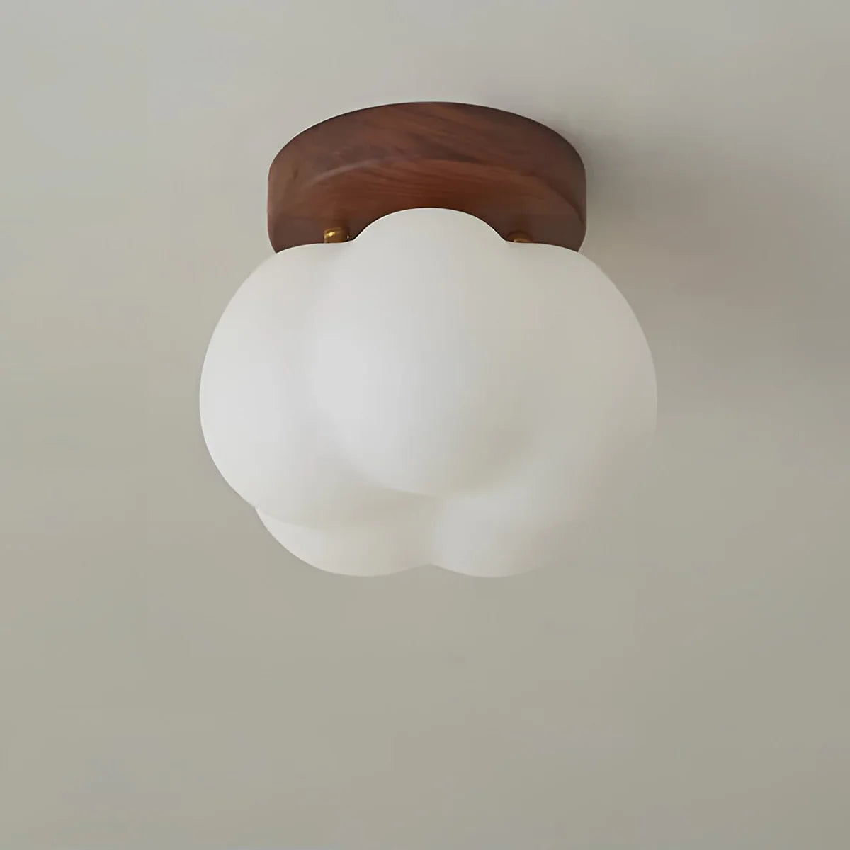 Nowoczesna Lampa Sufitowa z Dekoracyjnym Kloszem