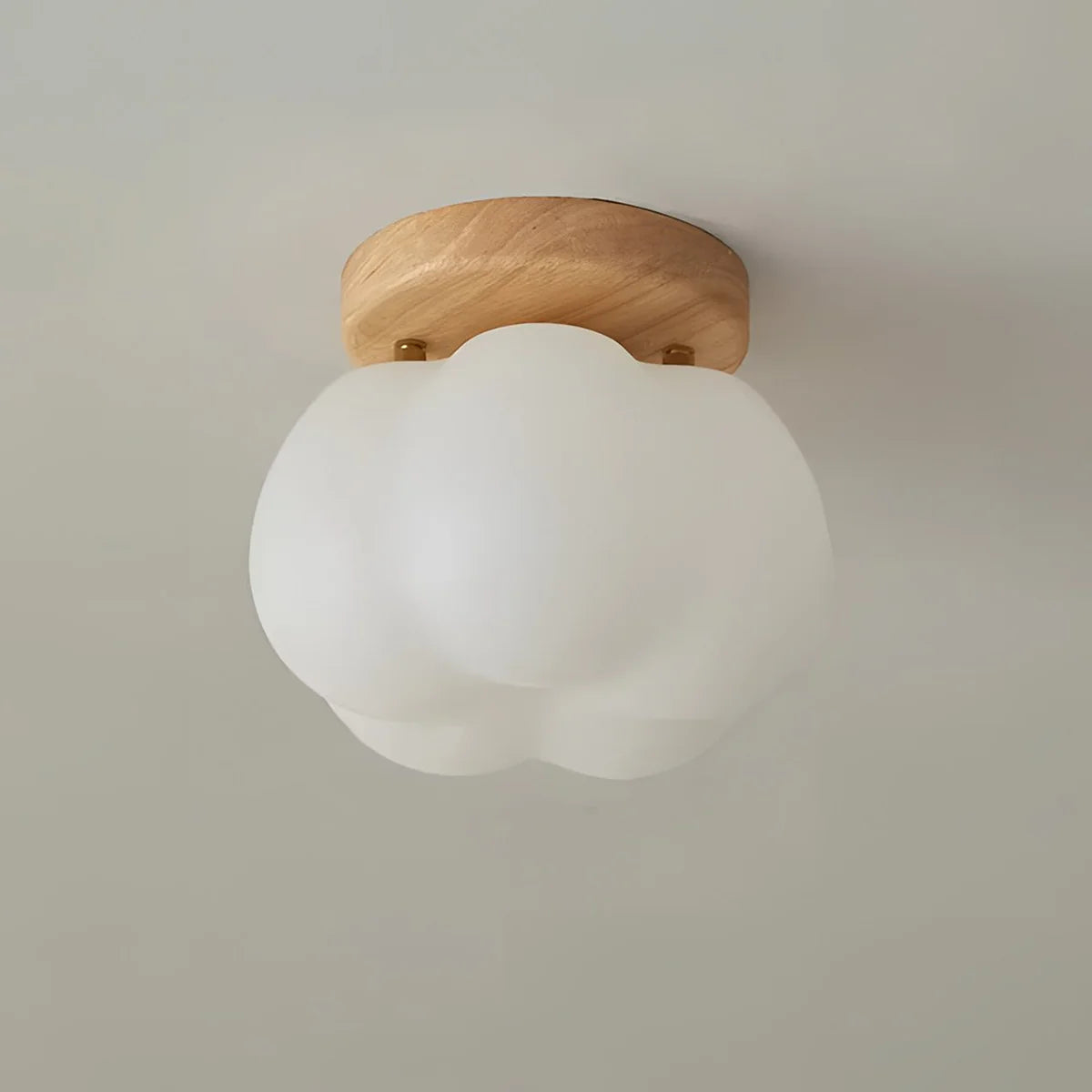 Nowoczesna Lampa Sufitowa z Dekoracyjnym Kloszem