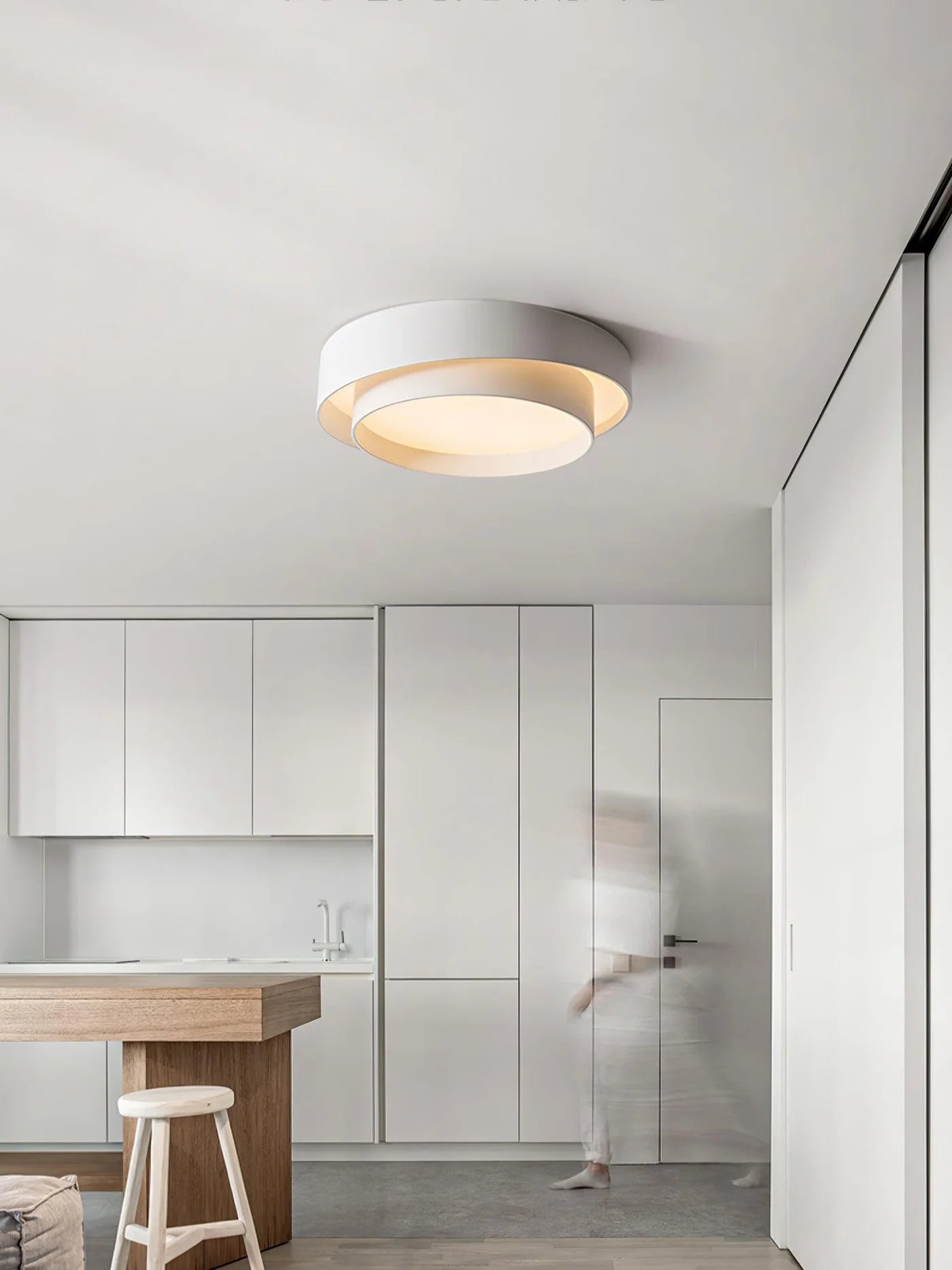Nowoczesna Lampa Sufitowa LED – Elegancki Okrągły Plafon do Salonu i Sypialni