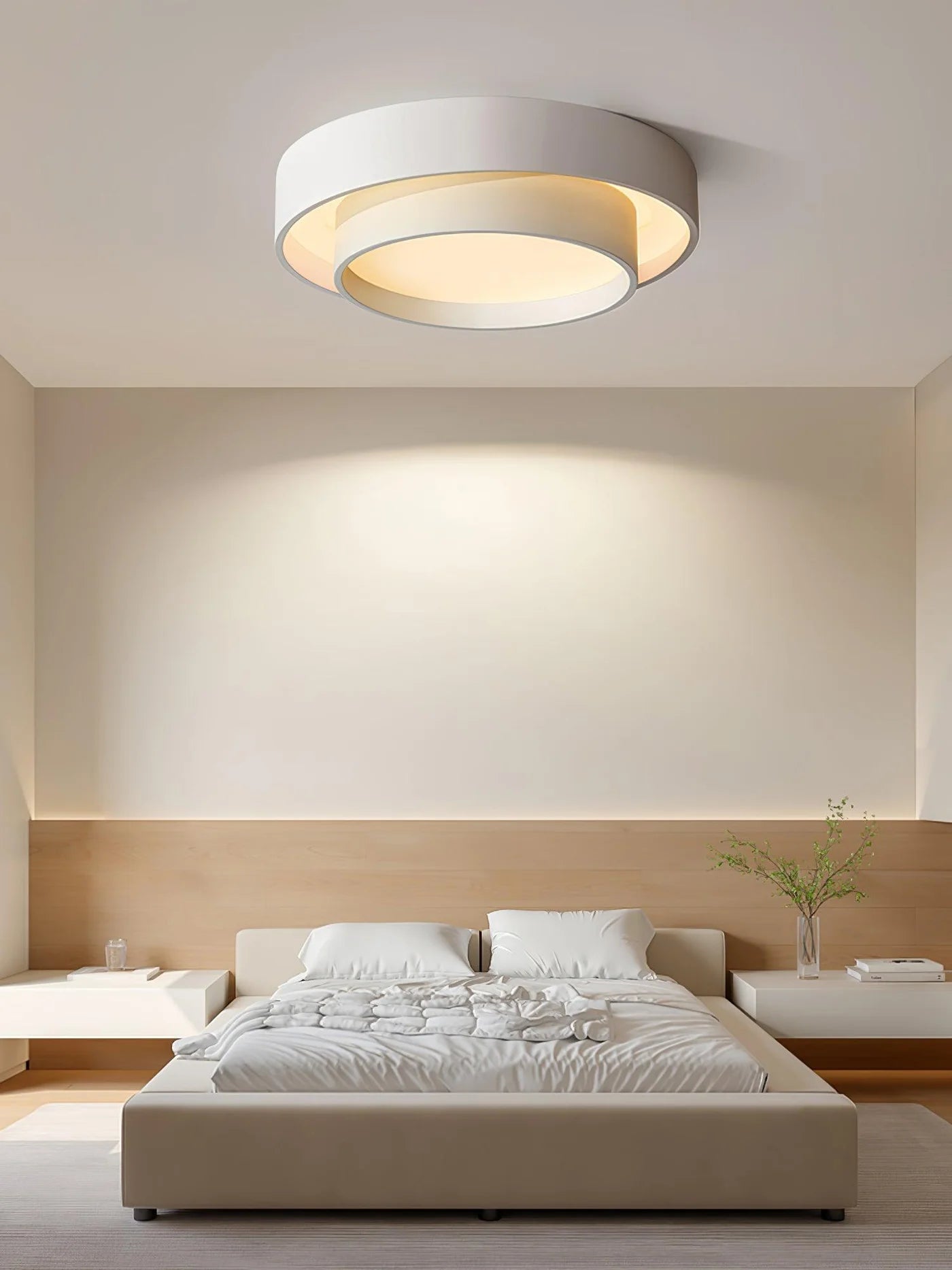 Nowoczesna Lampa Sufitowa LED – Elegancki Okrągły Plafon do Salonu i Sypialni