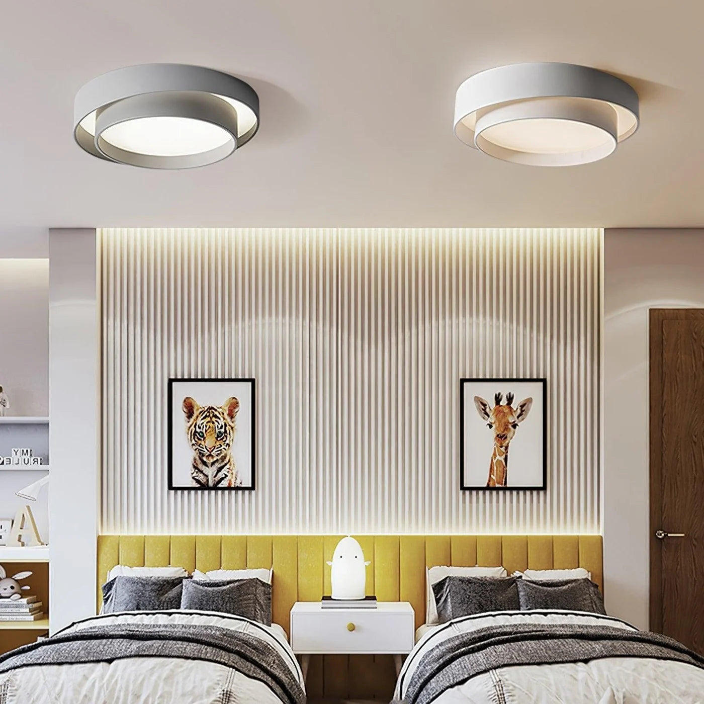 Nowoczesna Lampa Sufitowa LED – Elegancki Okrągły Plafon do Salonu i Sypialni