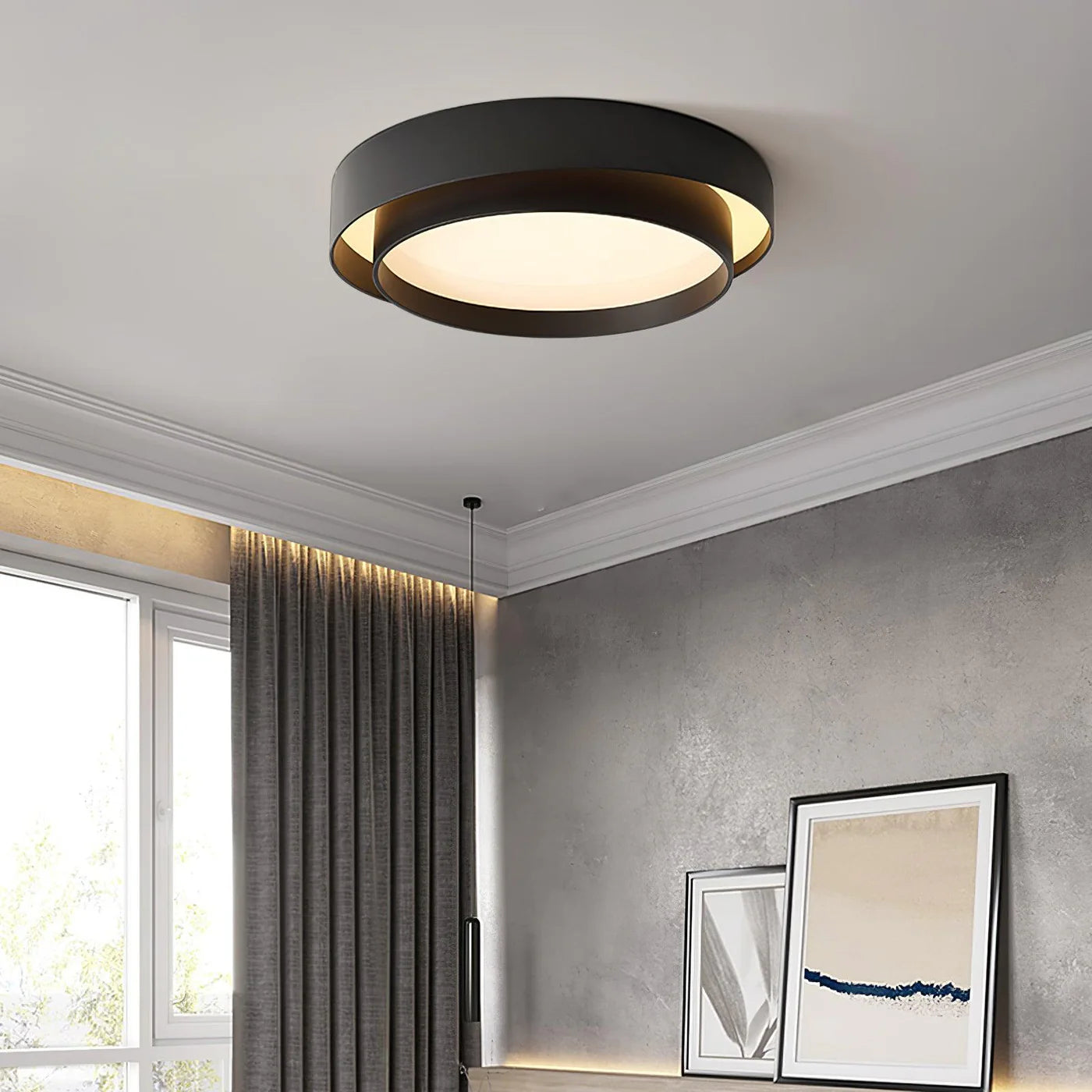 Nowoczesna Lampa Sufitowa LED – Elegancki Okrągły Plafon do Salonu i Sypialni
