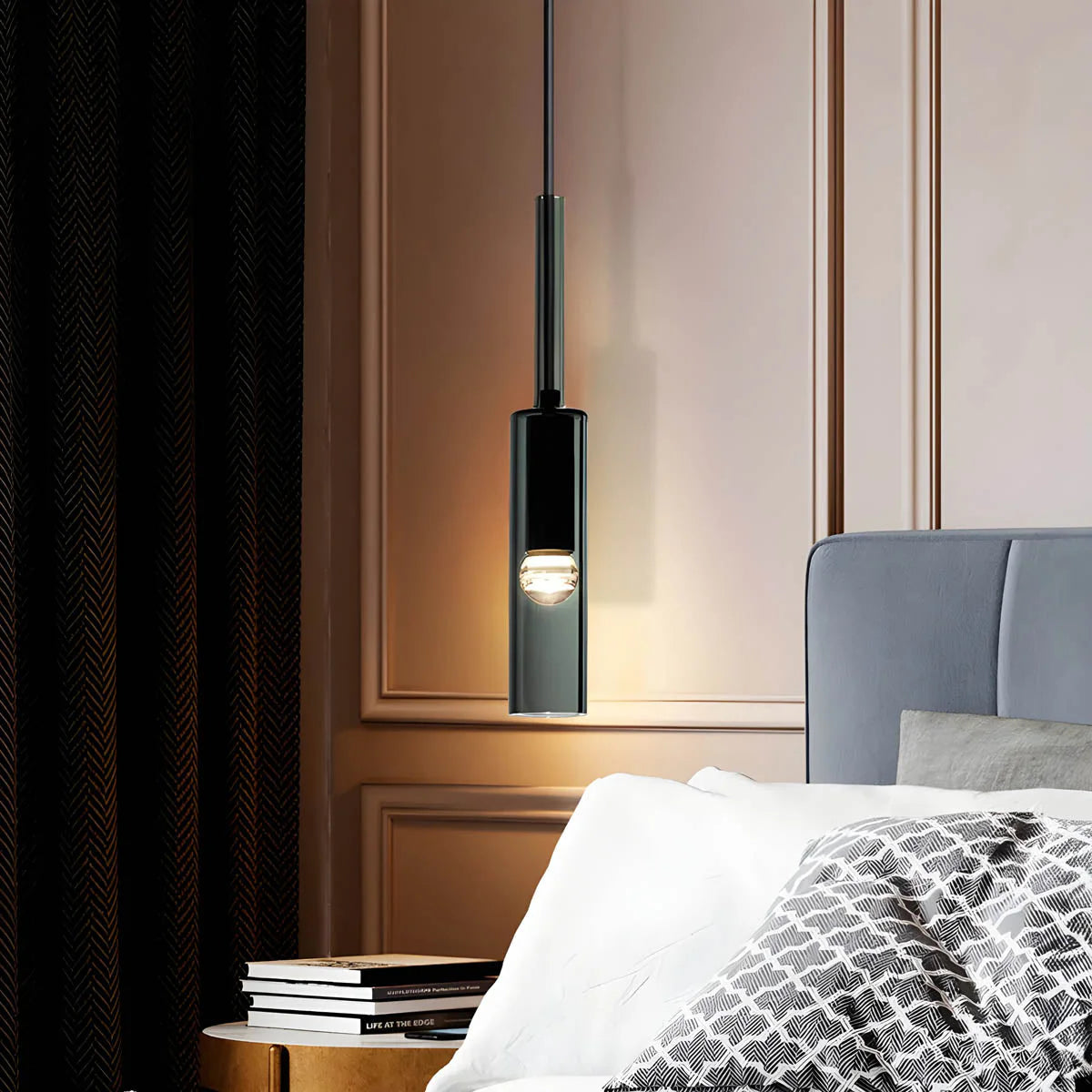 Nowoczesna lampa wisząca tuba – minimalistyczny design