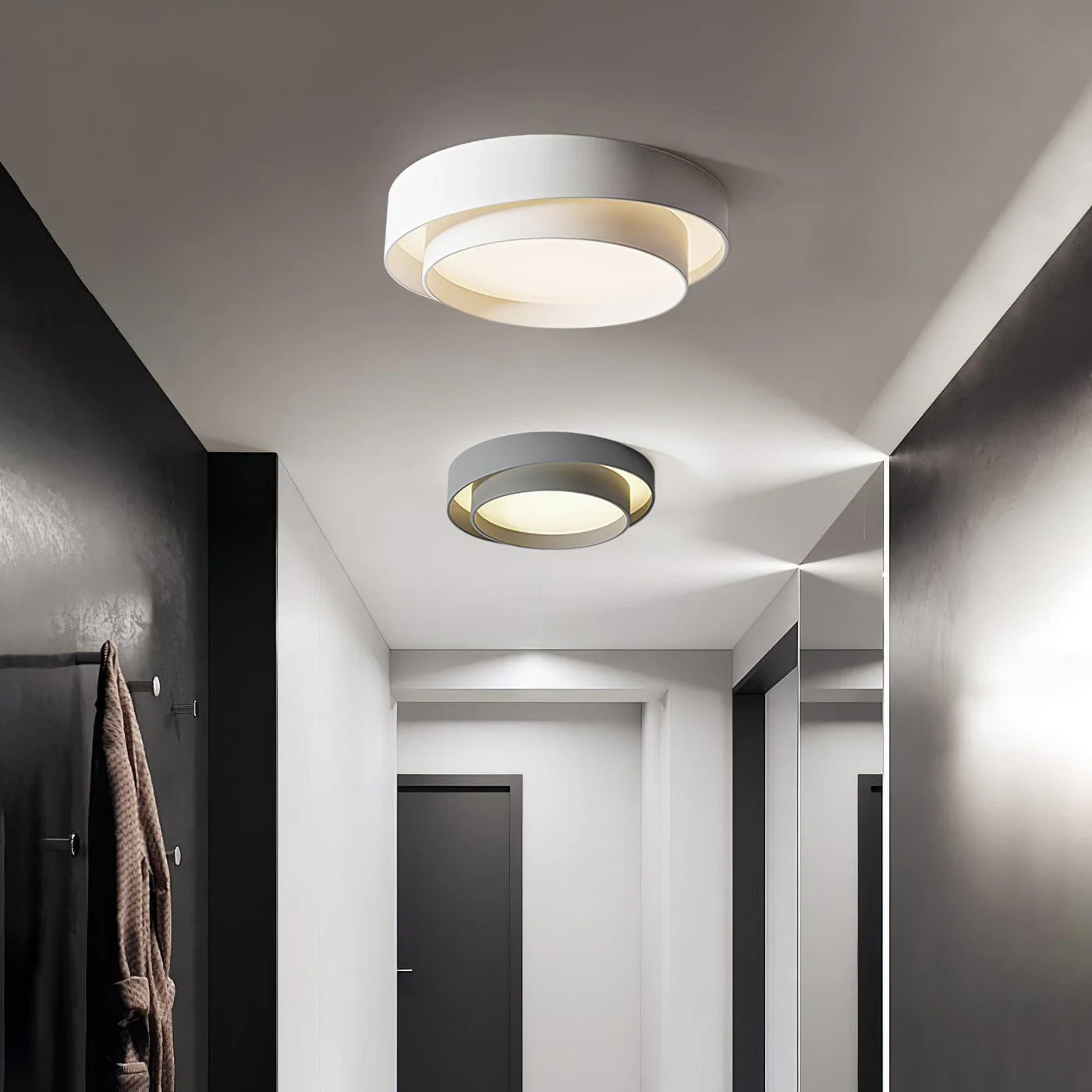 Nowoczesna Lampa Sufitowa LED – Elegancki Okrągły Plafon do Salonu i Sypialni
