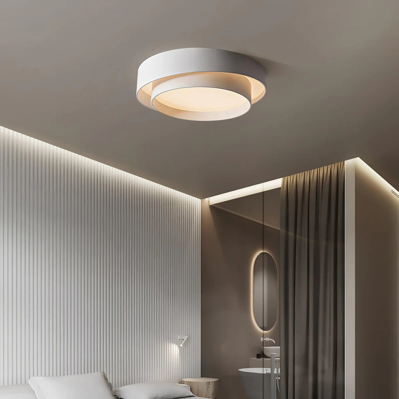 Nowoczesna Lampa Sufitowa LED – Elegancki Okrągły Plafon do Salonu i Sypialni